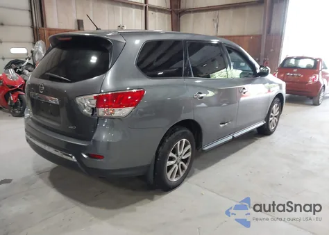 2015 Nissan Pathfinder S из США, поврежденный, VIN 5N1AR2MM4FC601725